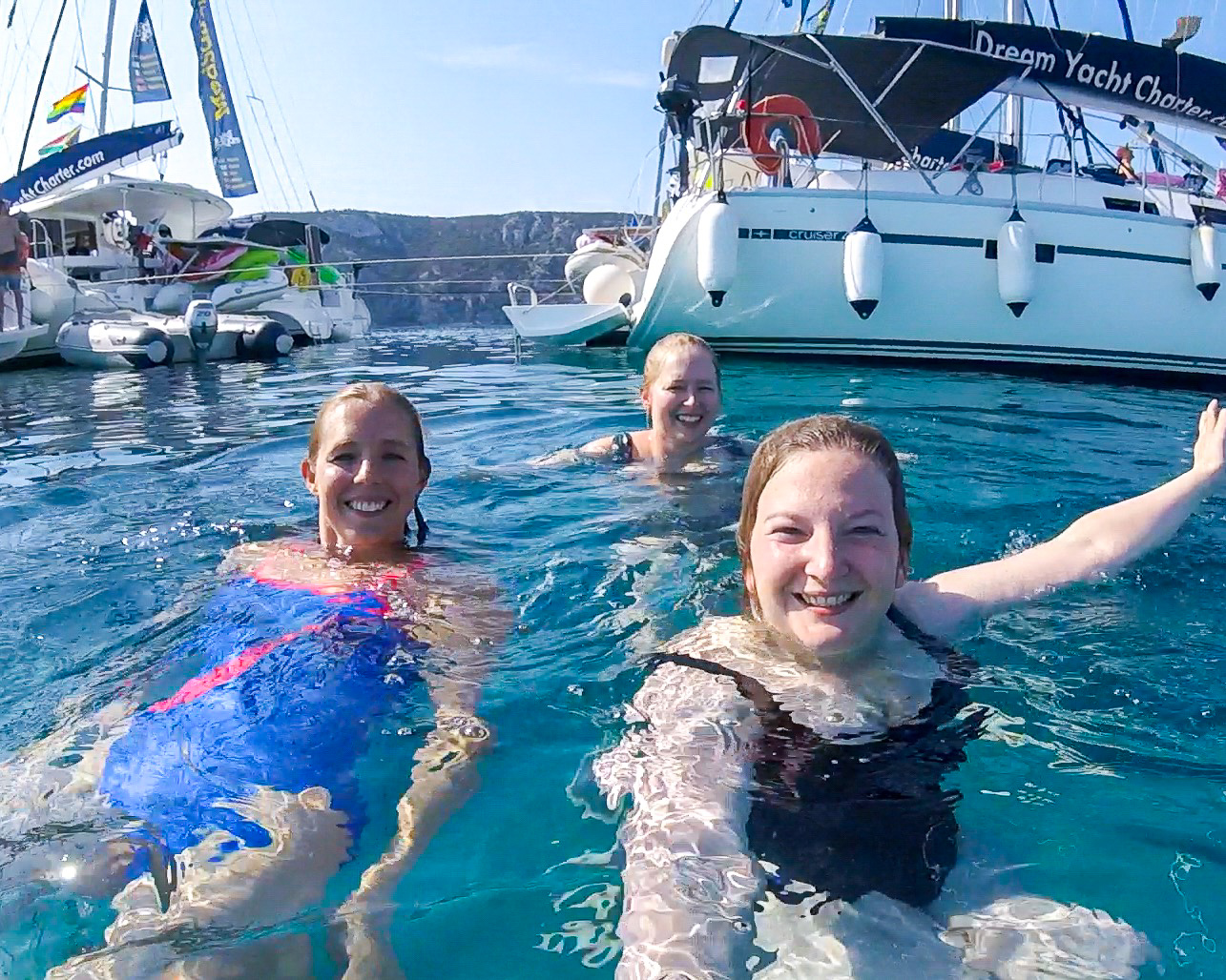 Swimming in the Med