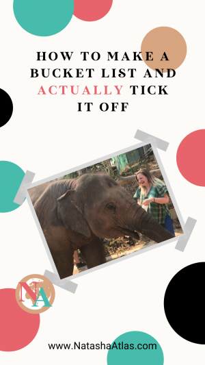 How to make a bucket list and actually tick it off