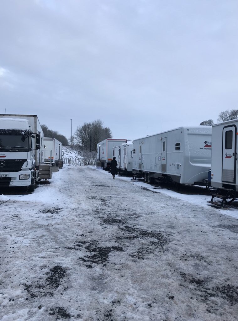 Snow at Unit Base